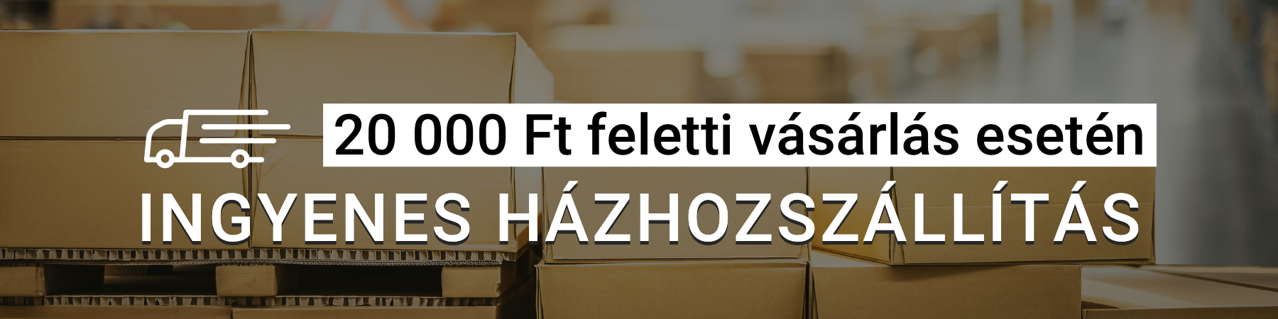 ingyenes szállítás az ajándék webáruházból