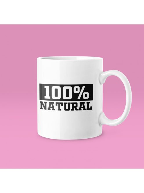 100% natural bögre