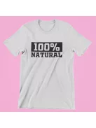 100% natural női póló