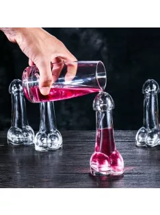 Pénisz formájú pohár