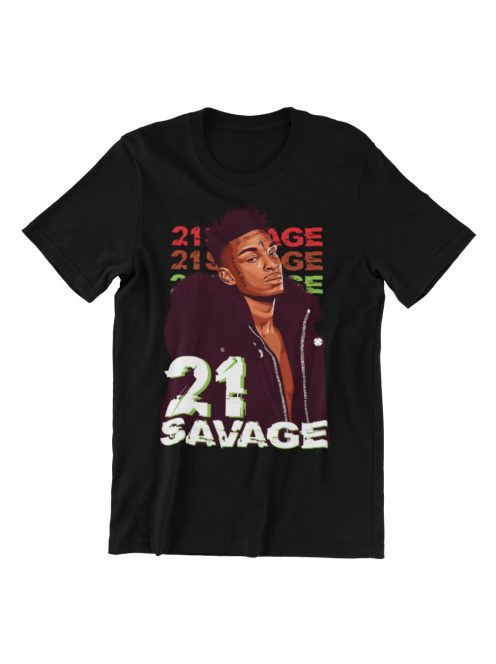 21 Savage V2 férfi póló