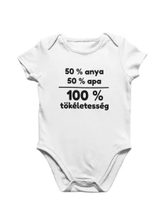 50 százalék anya 50 százalék apa baby body