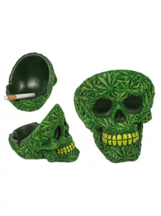 Cannabis koponyás hamutartó