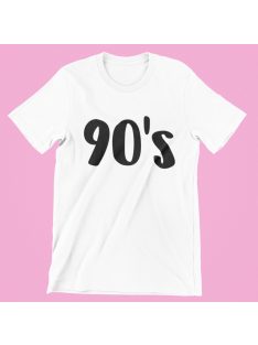 90's férfi póló