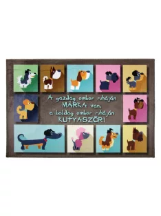 Vicces lábtörlő - Kutyaszőr