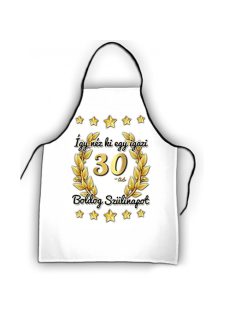 Kötény 50 cm x 70 cm - Így néz ki egy igazi 30