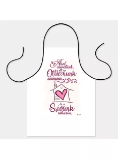 Kötény 50 x 70 cm - Ahol szeretünk