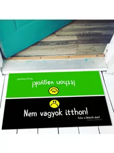 Vicces lábtörlő - Itthon vagyok Lábtörlő