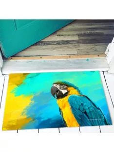 Vicces lábtörlő - Papagáj