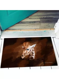 Vicces lábtörlő - Zsiráf