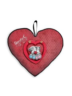 Párna Kis Szív 25cm - Maci pár