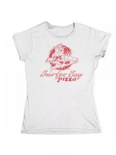 Stranger things pizza női póló