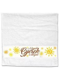 Törölköző 90 cm x 48 cm - A legjobb Gyerek 