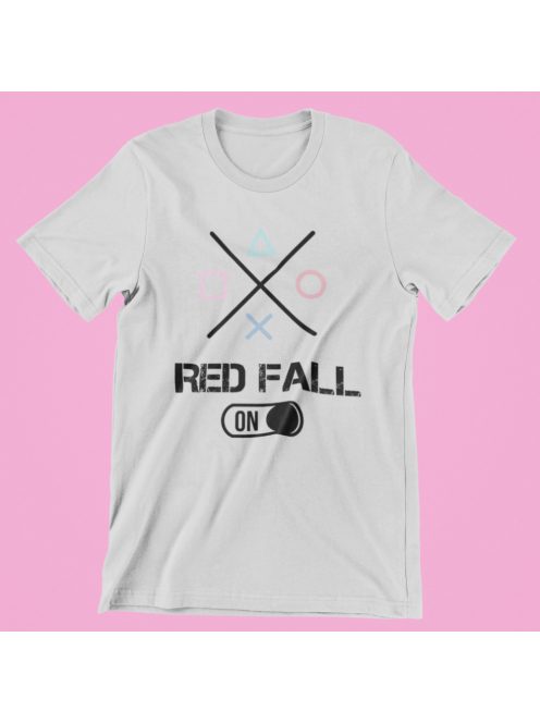  Red fall on PS férfi póló