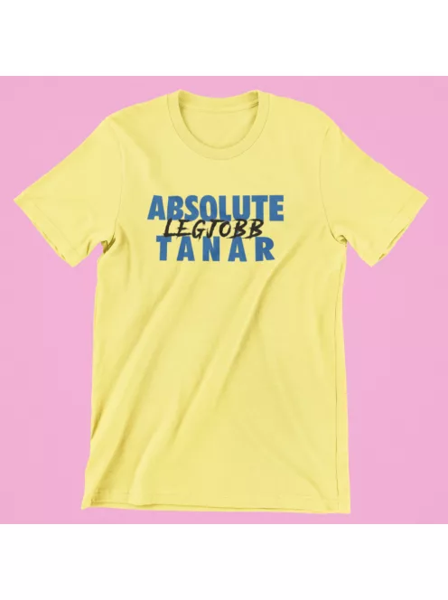 Absolute legjobb tanár női póló