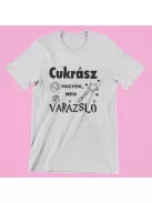 Cukrász vagyok, nem varázsló férfi póló