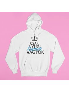 Csak nyugi, gamer vagyok pulóver