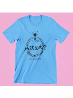  A legjobb horgász a világon férfi póló