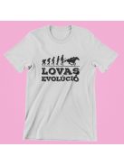 Lovas evolúció női póló