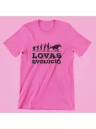 Lovas evolúció női póló