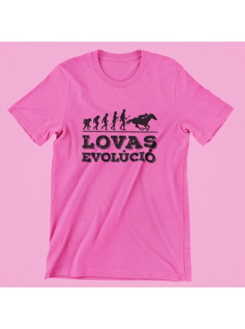 Lovas evolúció női póló