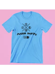 Mario party on férfi póló