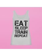 Eat-sleep-train-repeat női atléta