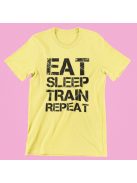 Eat-sleep-train-repeat női póló