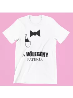 A vőlegény faterja férfi póló legénybúcsúra