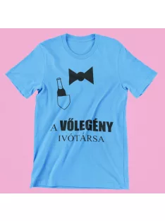  A vőlegény ivótársa férfi póló legénybúcsúra