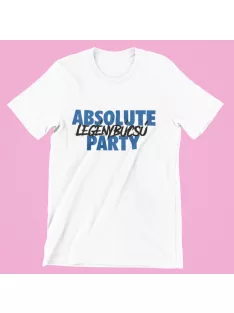 Absolute party V2 férfi póló legénybúcsúra