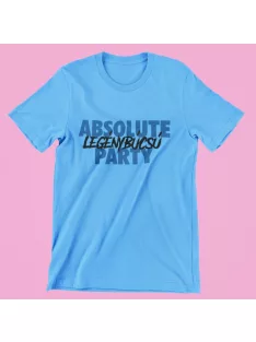 Absolute party V2 férfi póló legénybúcsúra