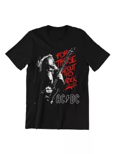 ACDC - For those about the rock férfi póló