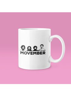 Agymenők Movember bögre