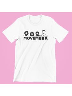 Agymenők Movember férfi póló