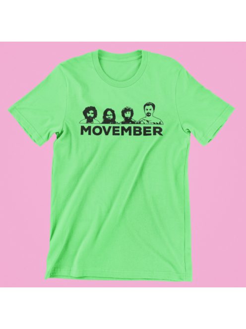 Agymenők Movember férfi póló