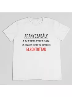 Aranyszabály póló
