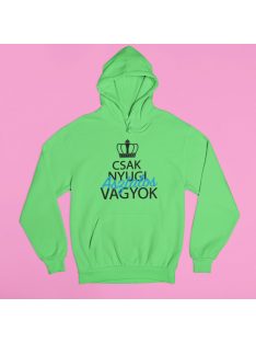 Csak nyugi, asztalos vagyok pulóver