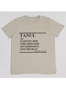 A tanulás jelentése póló