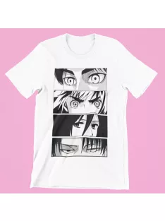 Attack on Titan Csapat férfi póló