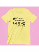 Az első kávé előtt női póló