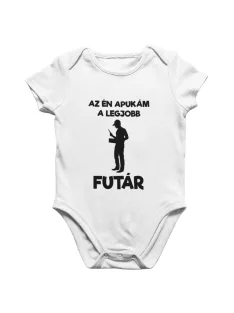 Az én apukám legjobb futár babaruha