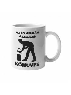 Az én apukám legjobb kőműves bögre