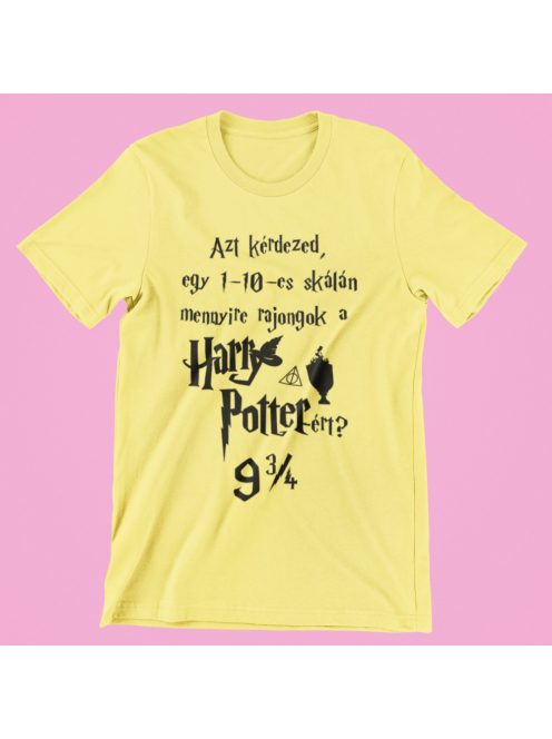 Azt kérdezed egy 10-es skálán Harry Potter női póló