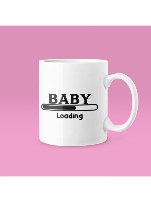 Baby loading bögre