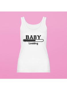 Baby loading női atléta