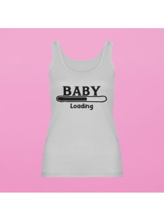 Baby loading női atléta