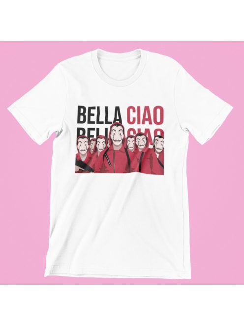 Bella Ciao banda férfi póló