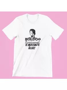 Boldog Karácsonyt, te mocskos állat férfi póló