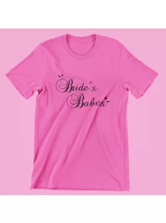 Bride's Babes női póló lánybúcsúra
